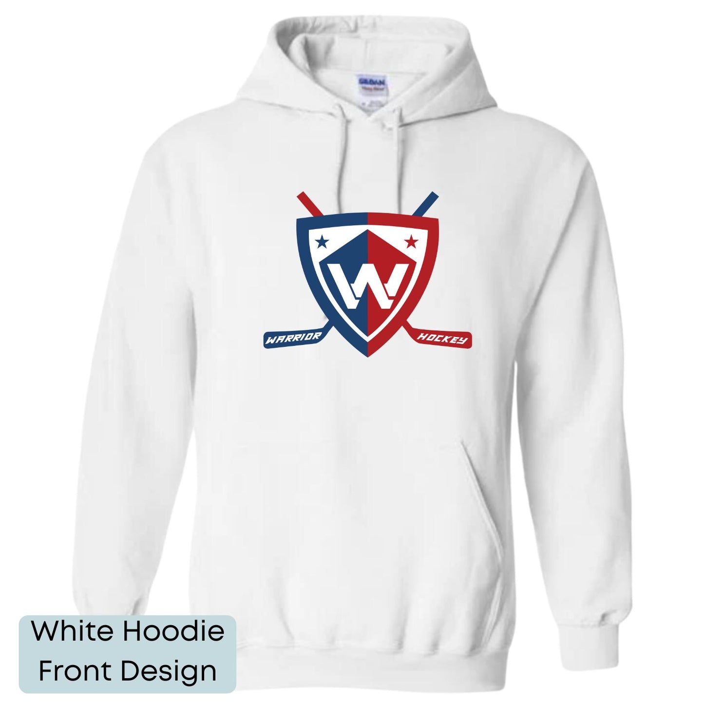 Warriors Hoodie - Front and Back Design