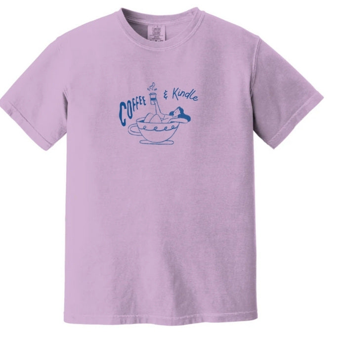 coffee & kindle tee