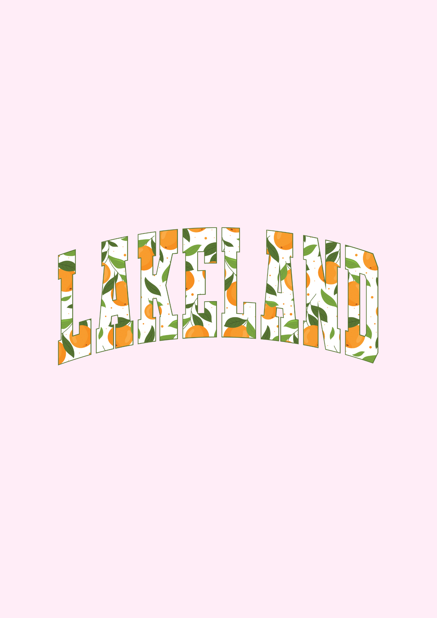 Lakeland Oranges Print