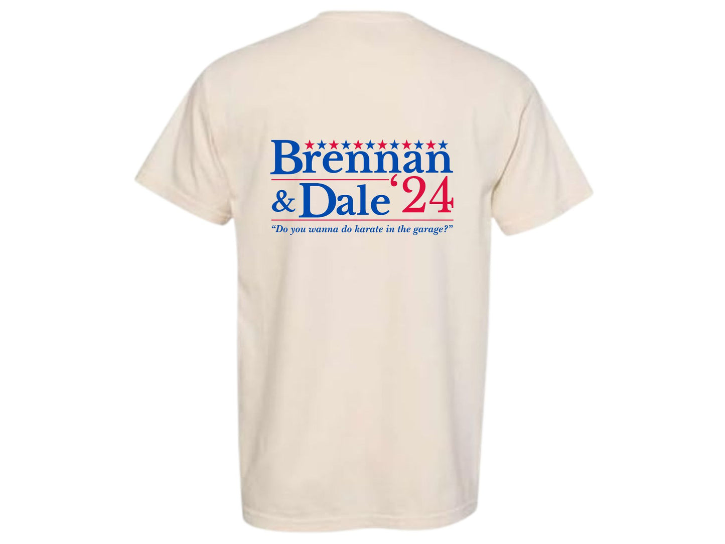 Brennan & Dale: Front & Back Tee