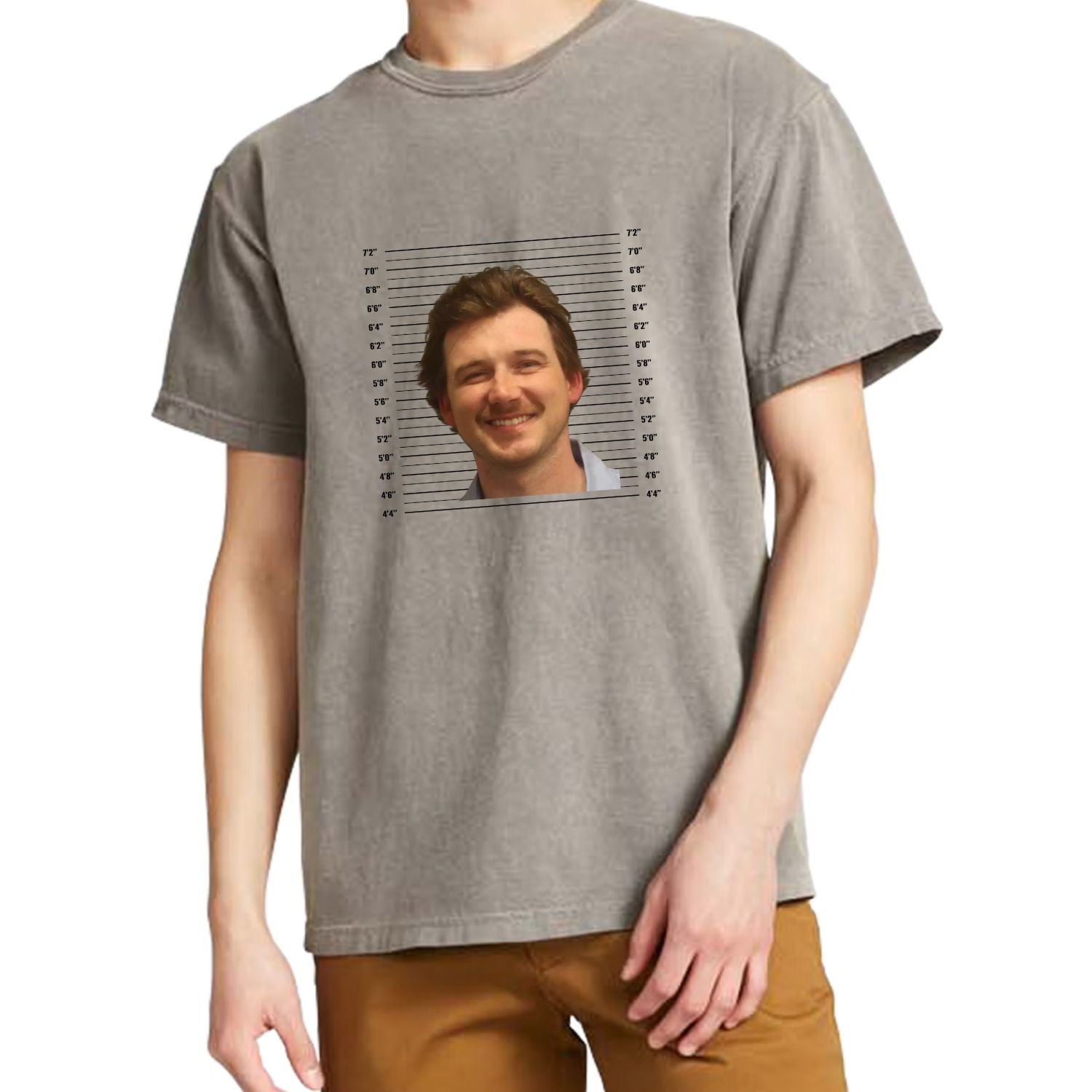 Morgan Wallen Mugshot Tee No Writing Cap Cole