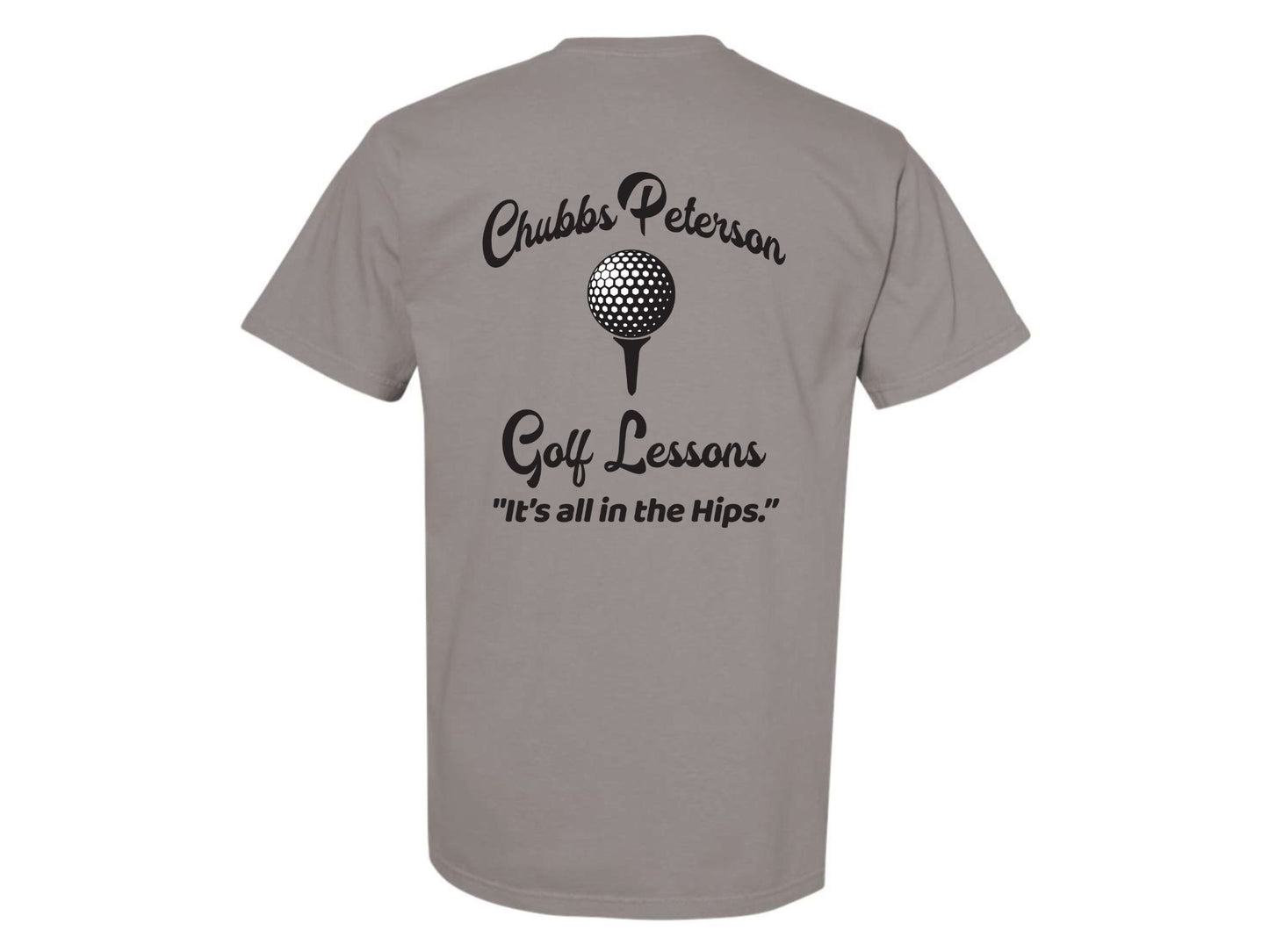 Black Chubbs Peterson Golf Lessons: Front & Back