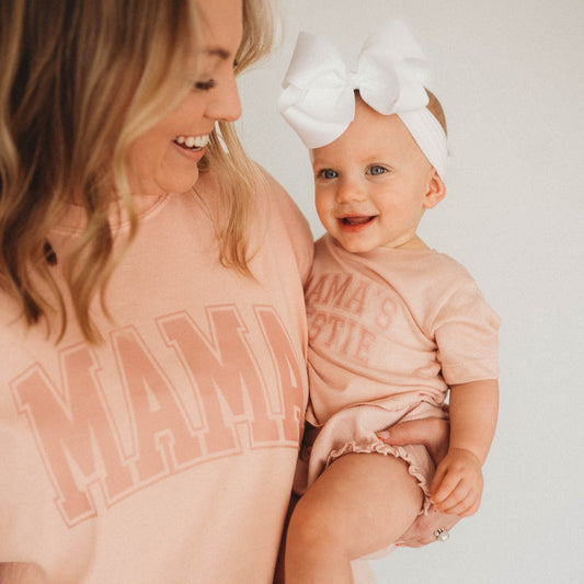 Mama's Bestie Kids Peachy Tee