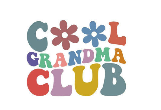 Cool Grandma Club Tee & Crew