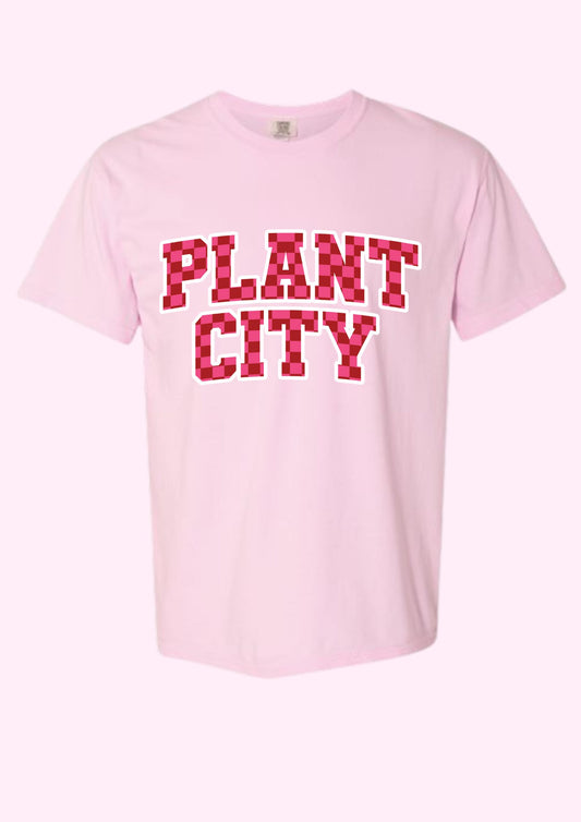 Plant City Checkered Tee