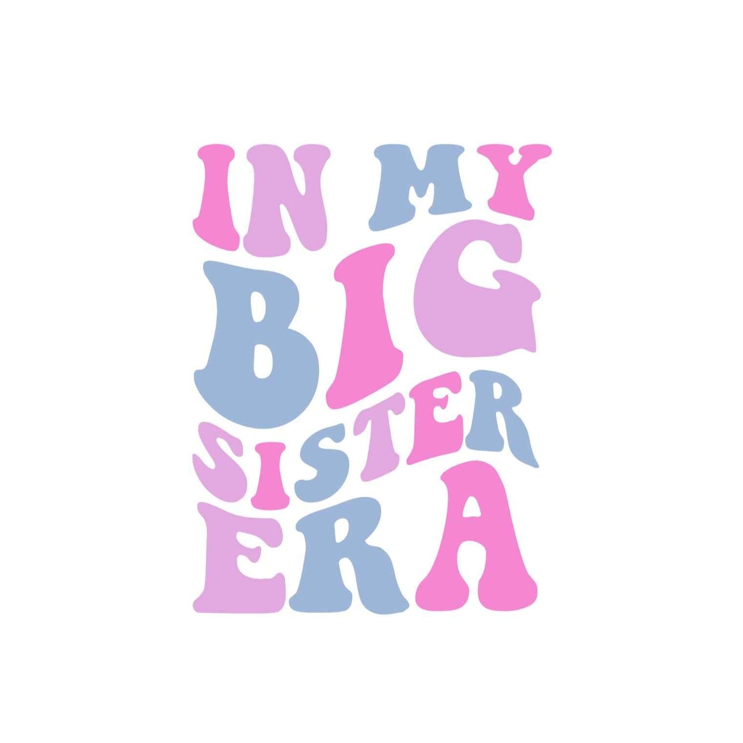 Big Sister Era Tee - Pastel