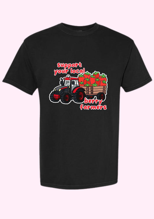Berry Farmer Tractor Tee