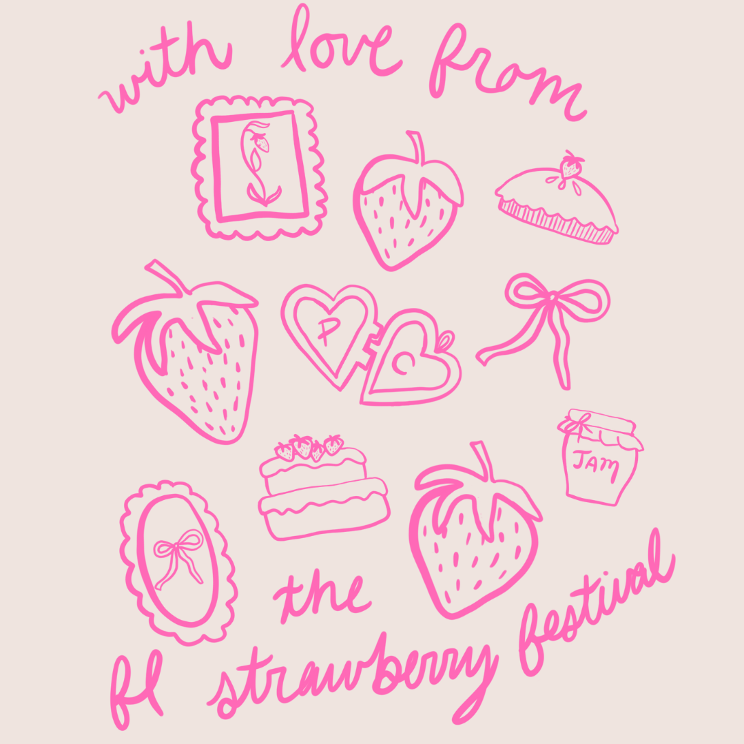 With Love from Strawberry Fest - Pink