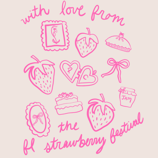 With Love from Strawberry Fest - Pink