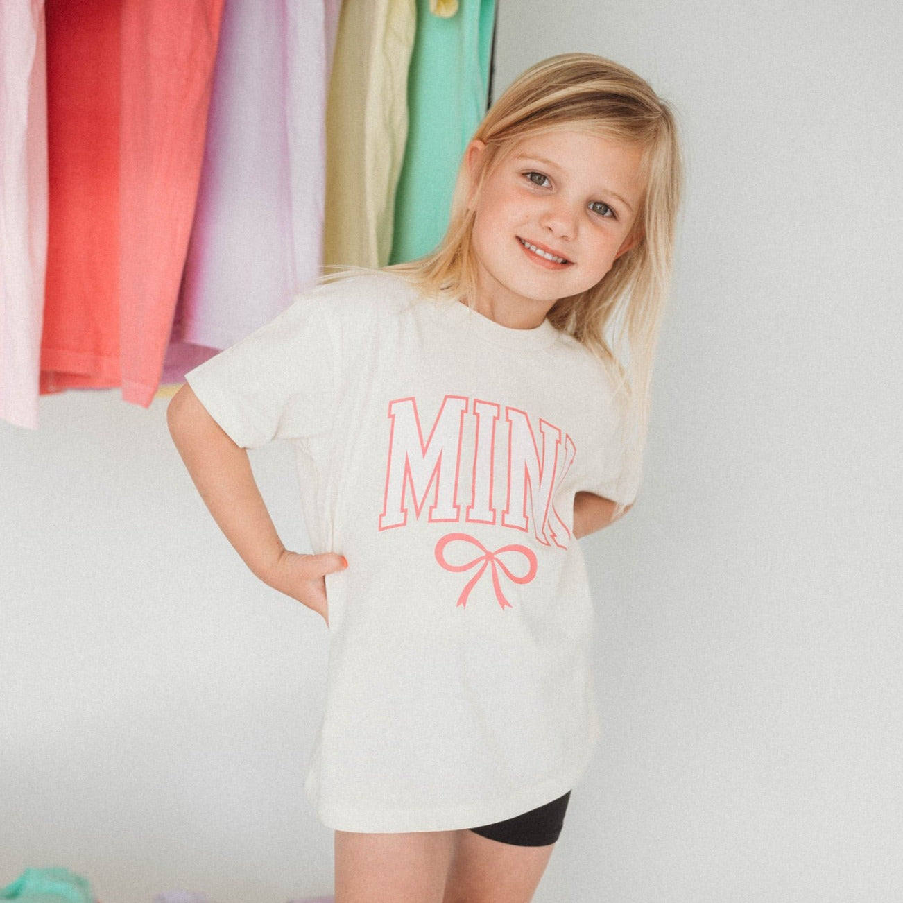 Mini Bow Kids Tee