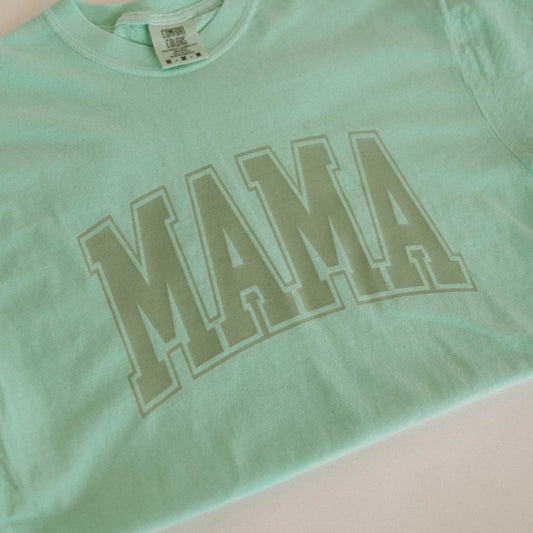 Mama Island Reef Tee (Custom Text Color)