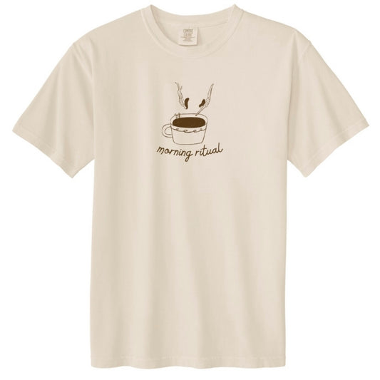 morning ritual coffee tee