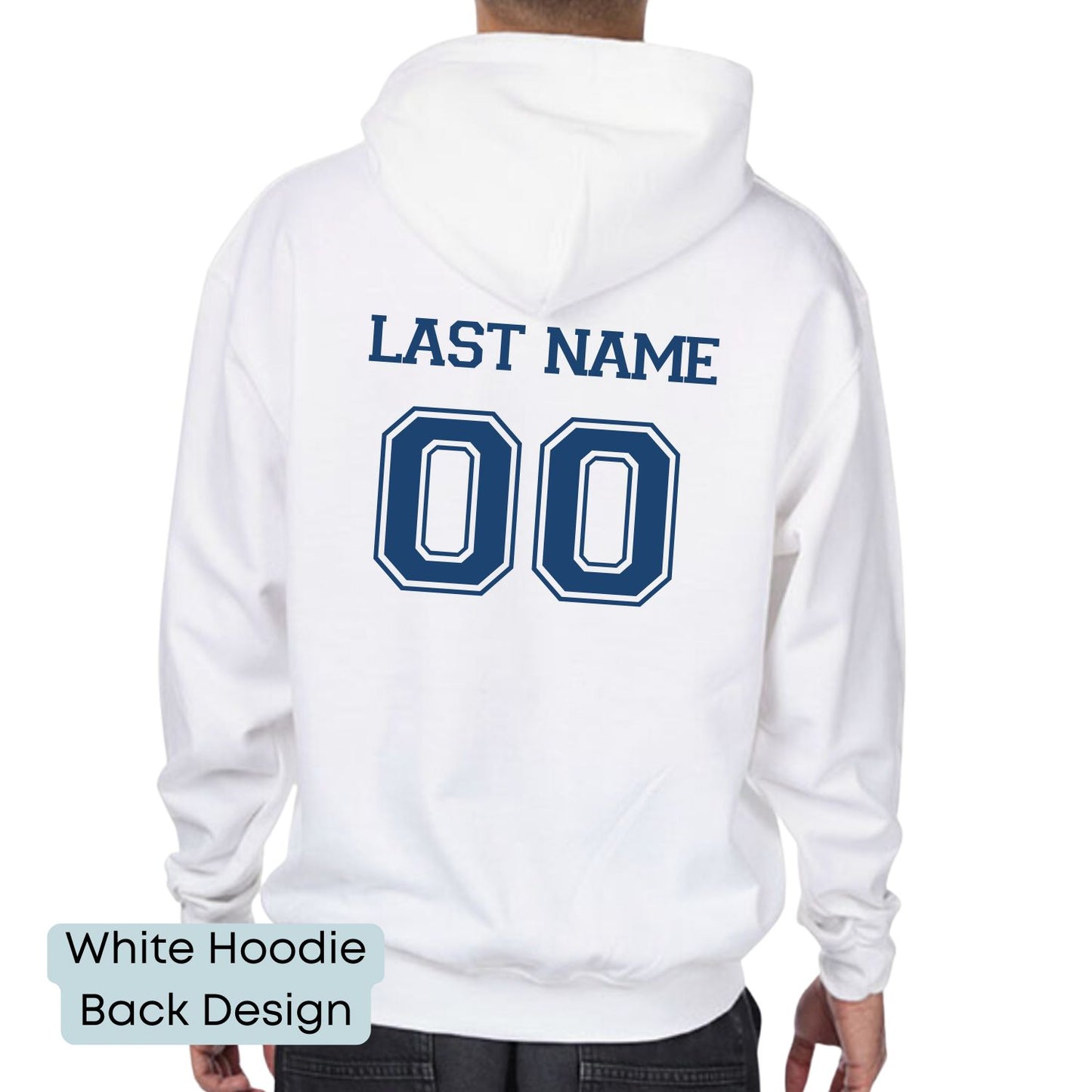 Warriors Hoodie - Front and Back Design