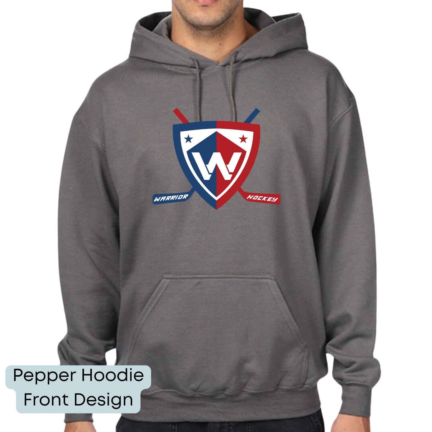 Warriors Hoodie - Front Design Only