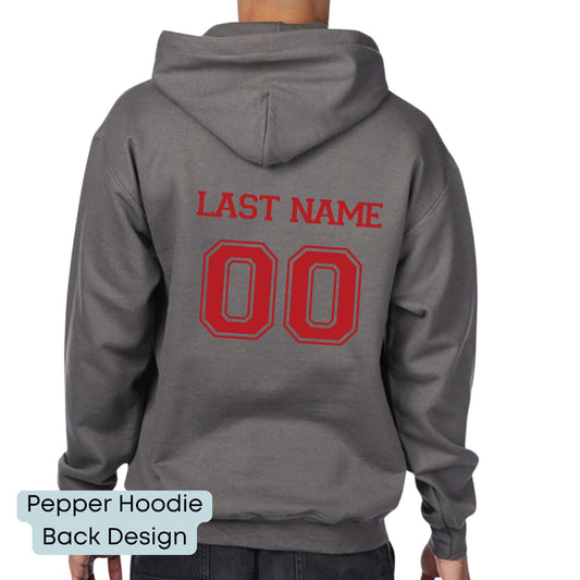 Warriors Hoodie - Front and Back Design