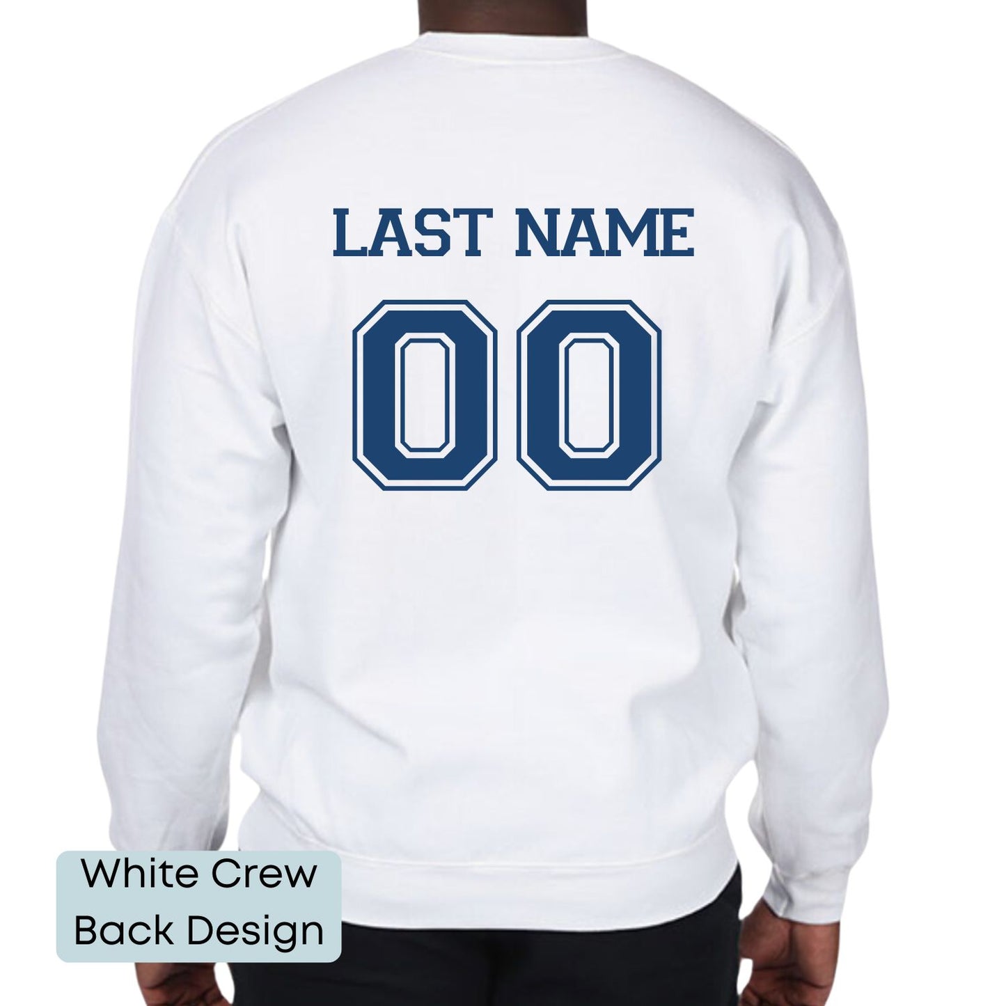 Warriors Crewneck - Front and Back Design