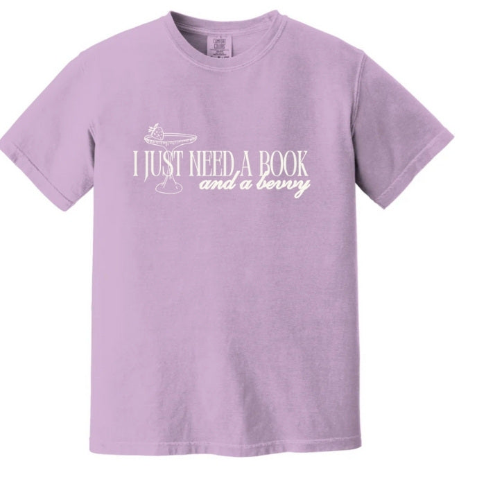 book & bevvy tee