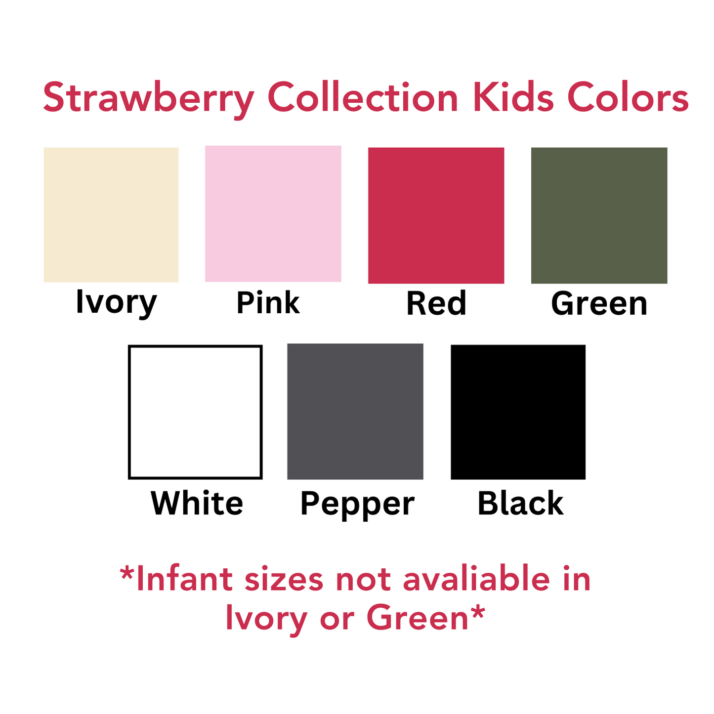 Kids Strawberry Tees