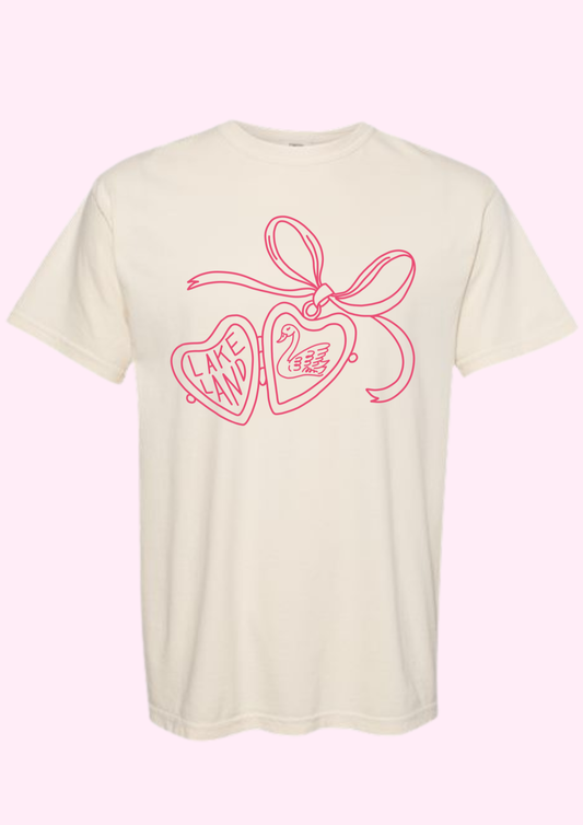 Lakeland Line Art Locket