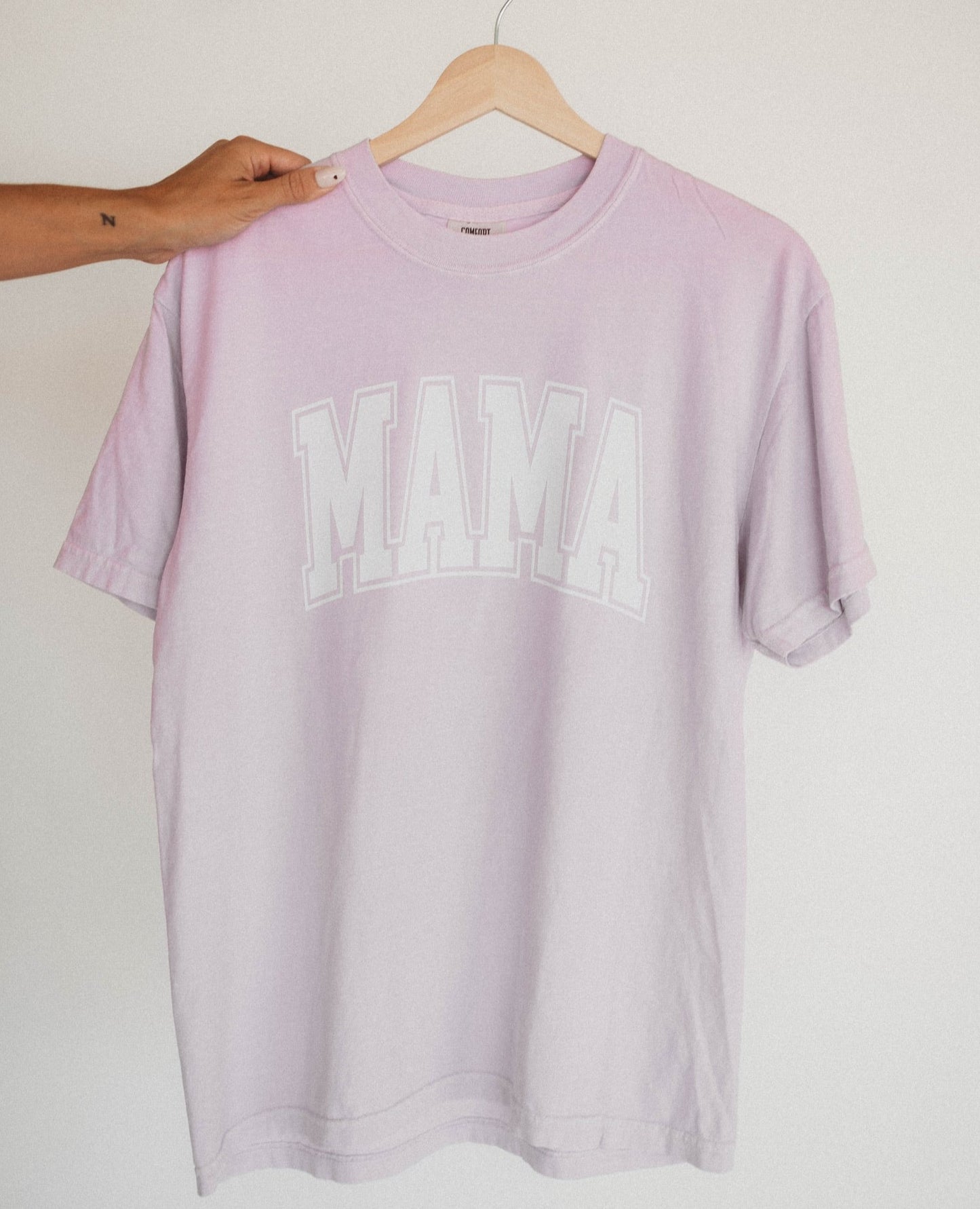 Mama Orchid Tee (Custom Text Color)