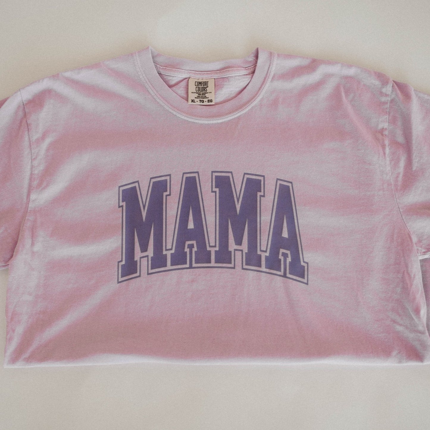 Mama Violet Tee (Custom Text Color)