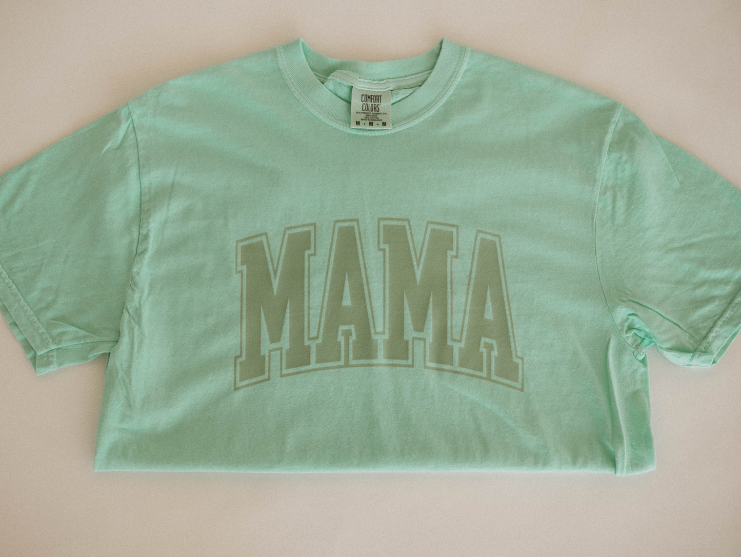 Mama Island Reef Tee (Custom Text Color)