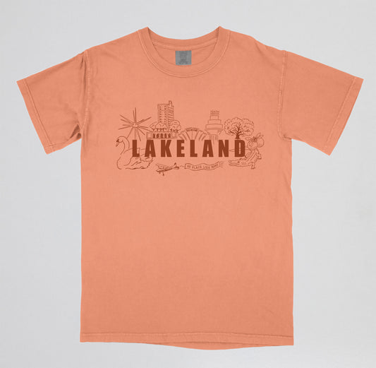 Emily Plank Lakeland Tee - Melon