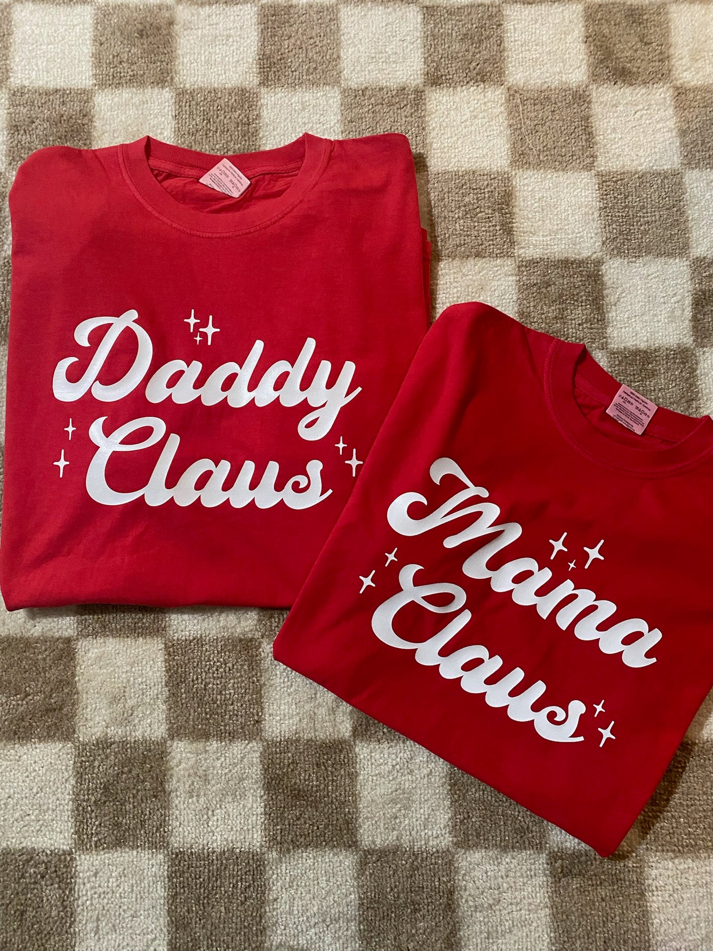 Claus Custom Name Tee & Crew