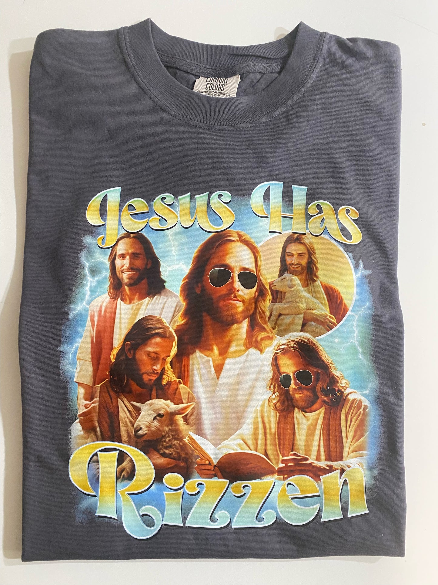 Jesus Has Rizzen Easter Tee