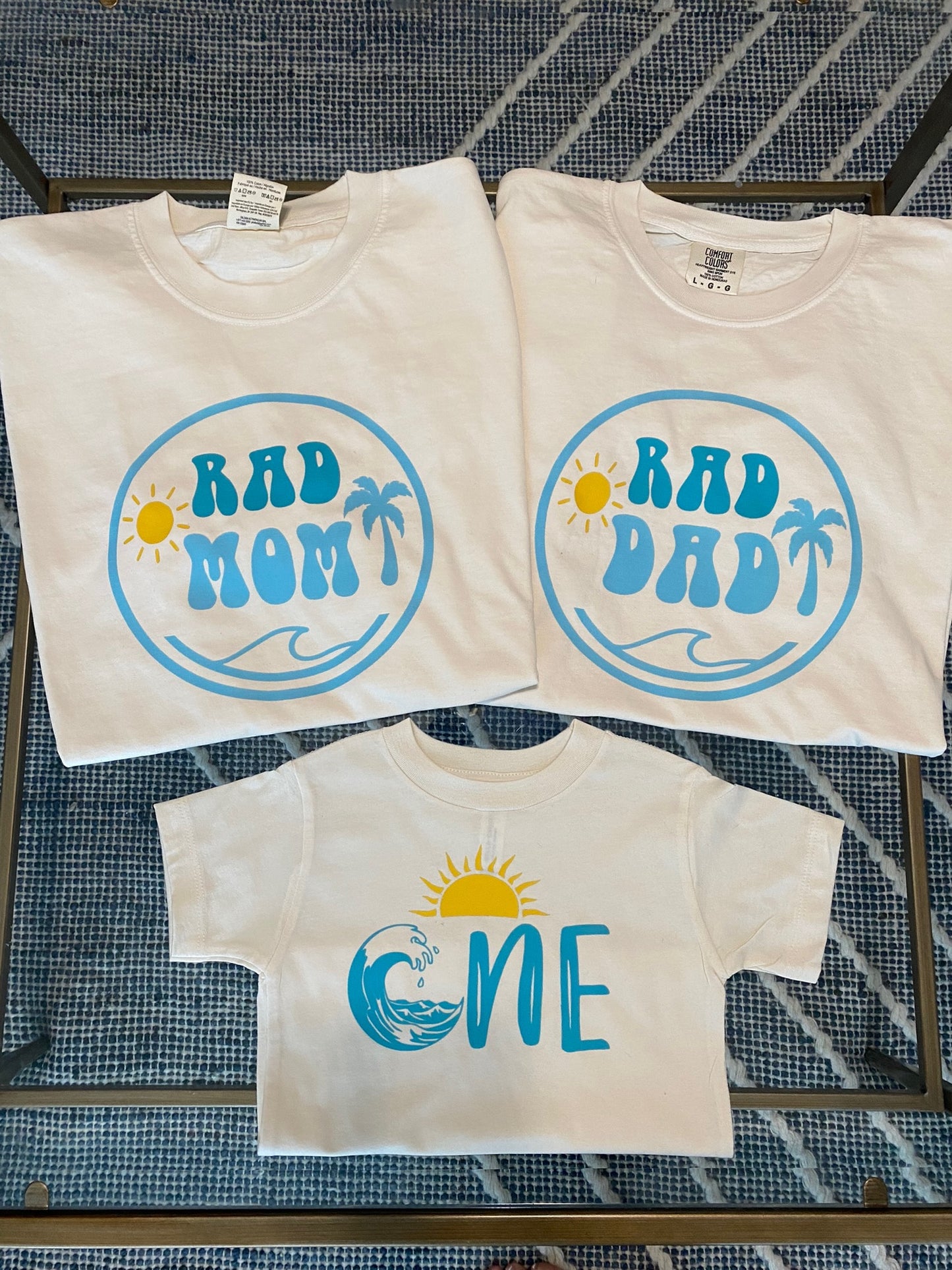 Rad Dad & Mom & Baby Tee