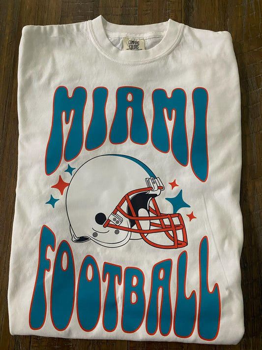 Miami Football Tee & Crew