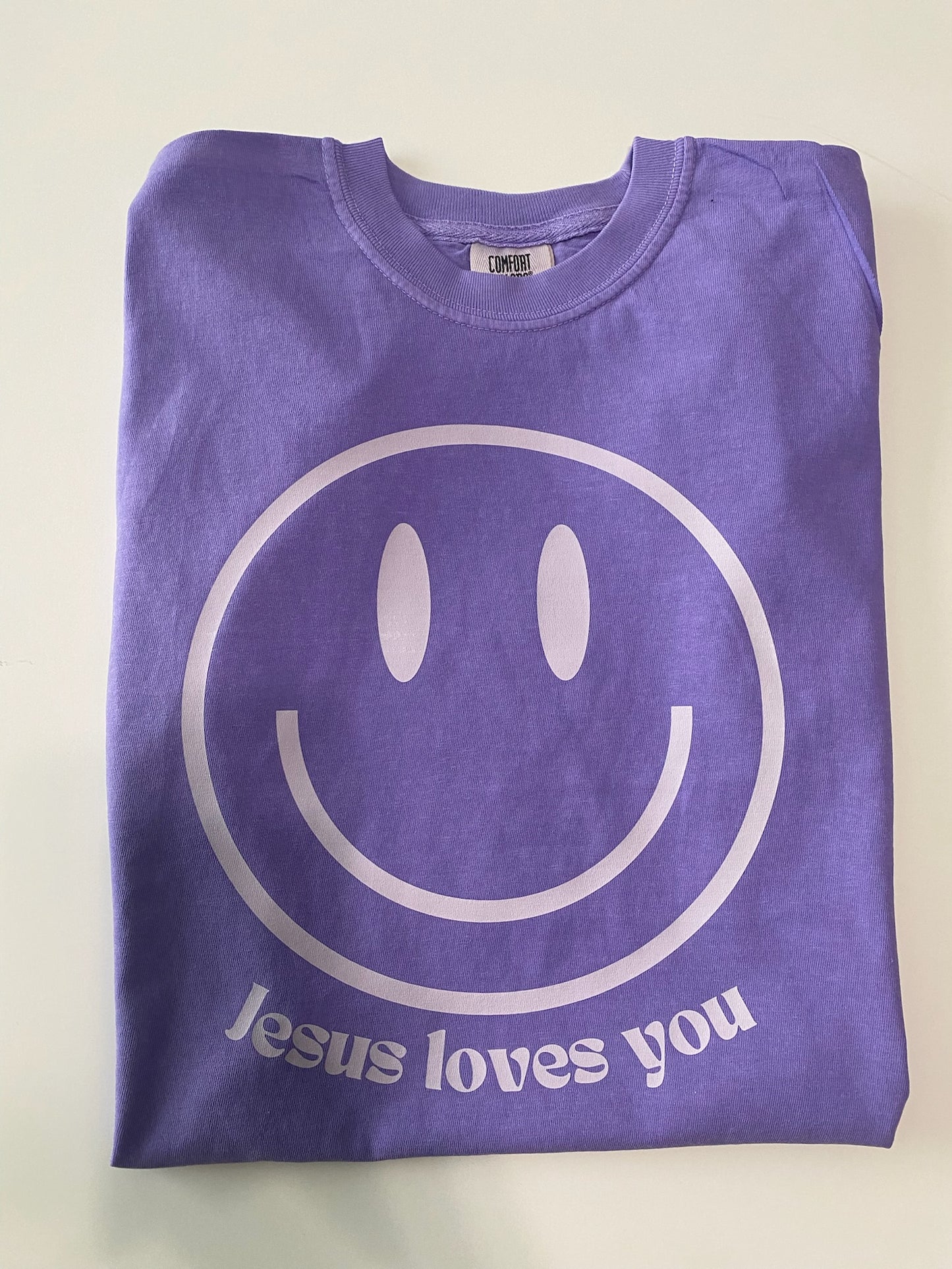 Jesus Loves You Smiley Tee