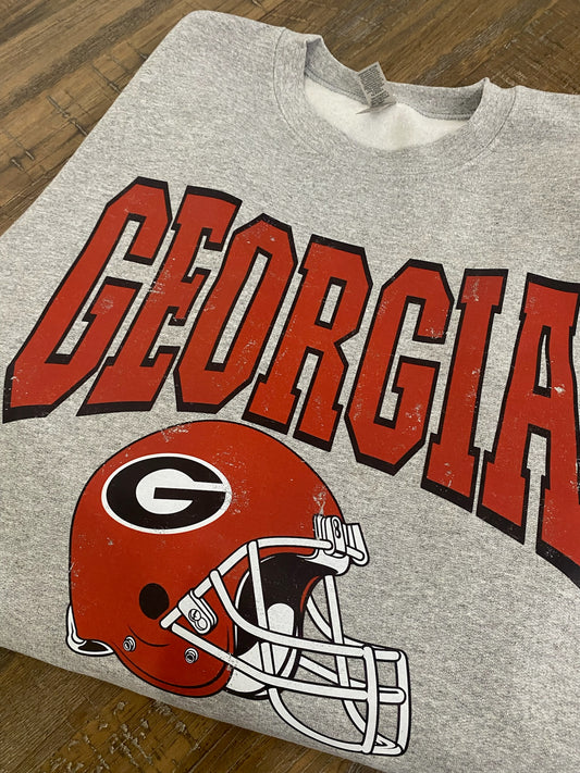 Georgia Football Tee & Crew