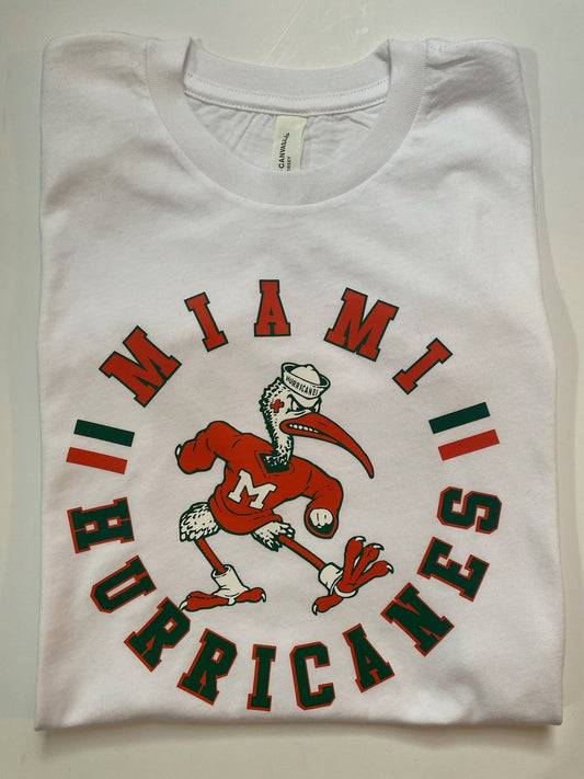 Miami Hurricanes Tee & Crew