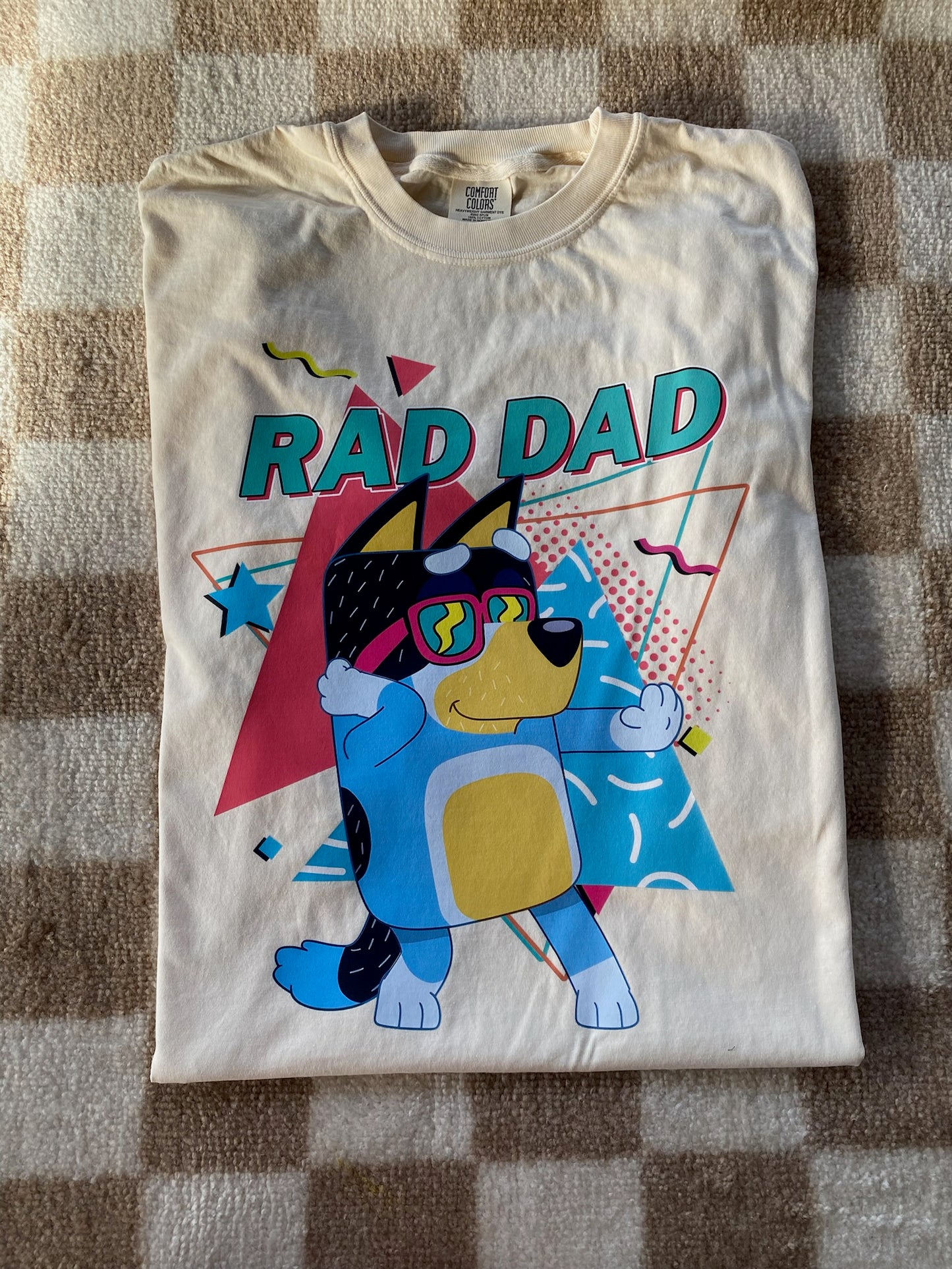 Rad Dad & Mom Bluey Tee