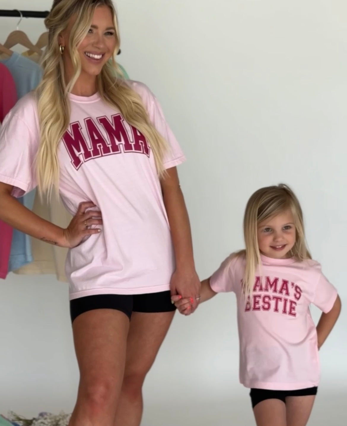 Mama's Bestie Kids Blossom Tee