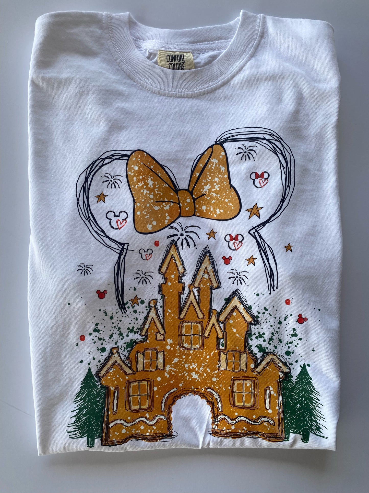 Disney Gingerbread Castle Tee & Crew