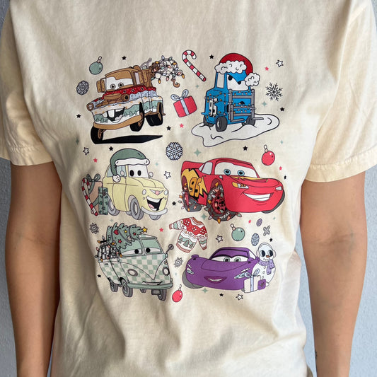 Disney Christmas Cars Tee