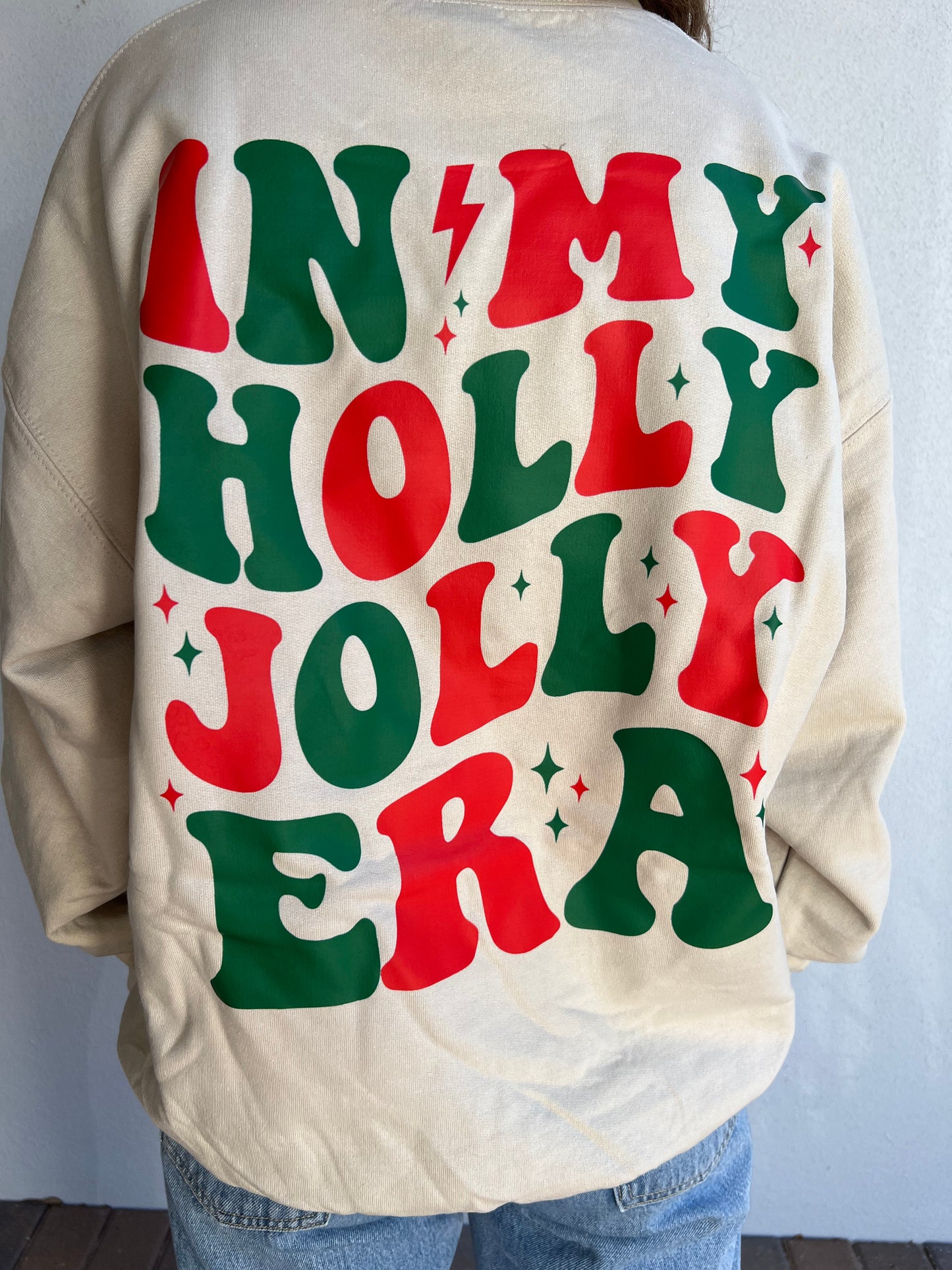 In My Holly Jolly Era Tee & Crew