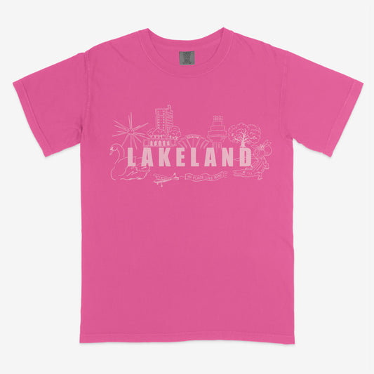 Emily Plank Lakeland Tee - Pink