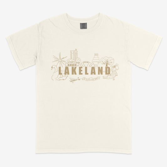 Emily Plank Lakeland Tee - Ivory