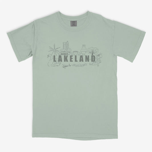 Emily Plank Lakeland Tee - Sage