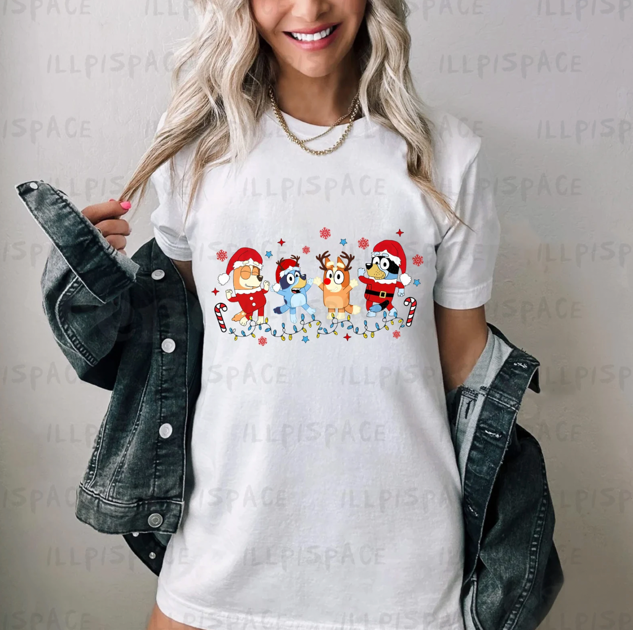 Bluey Xmas Tee