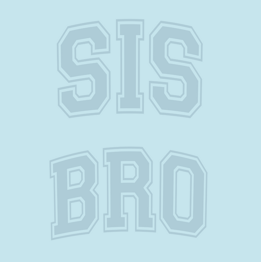 Sis/Bro Kids Chambray Tee