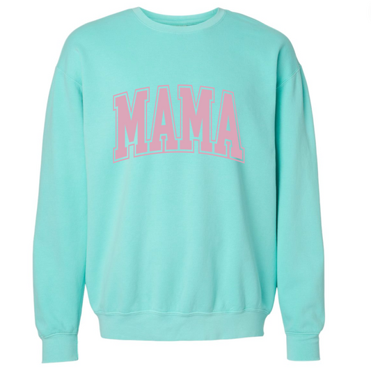 Mama Mint Crew (Custom Text Color)