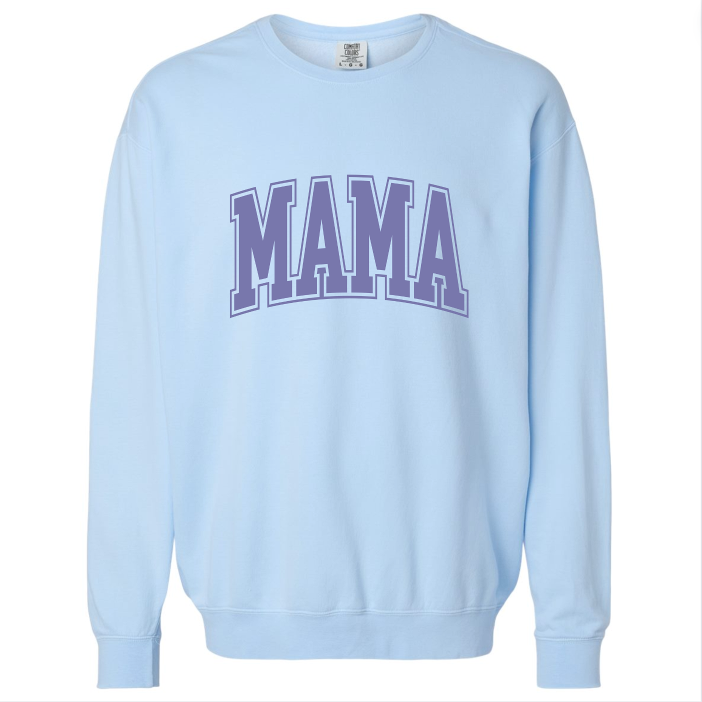 Mama Hydrangea Crew (Custom Text Color)