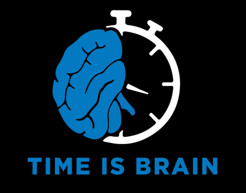 Time is Brain Stroke Team Tee