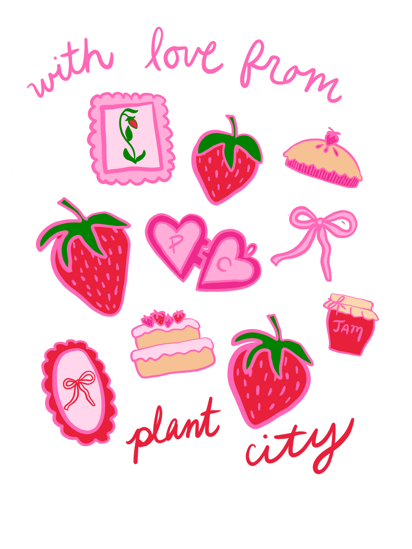 With Love From Plant City - Colorful