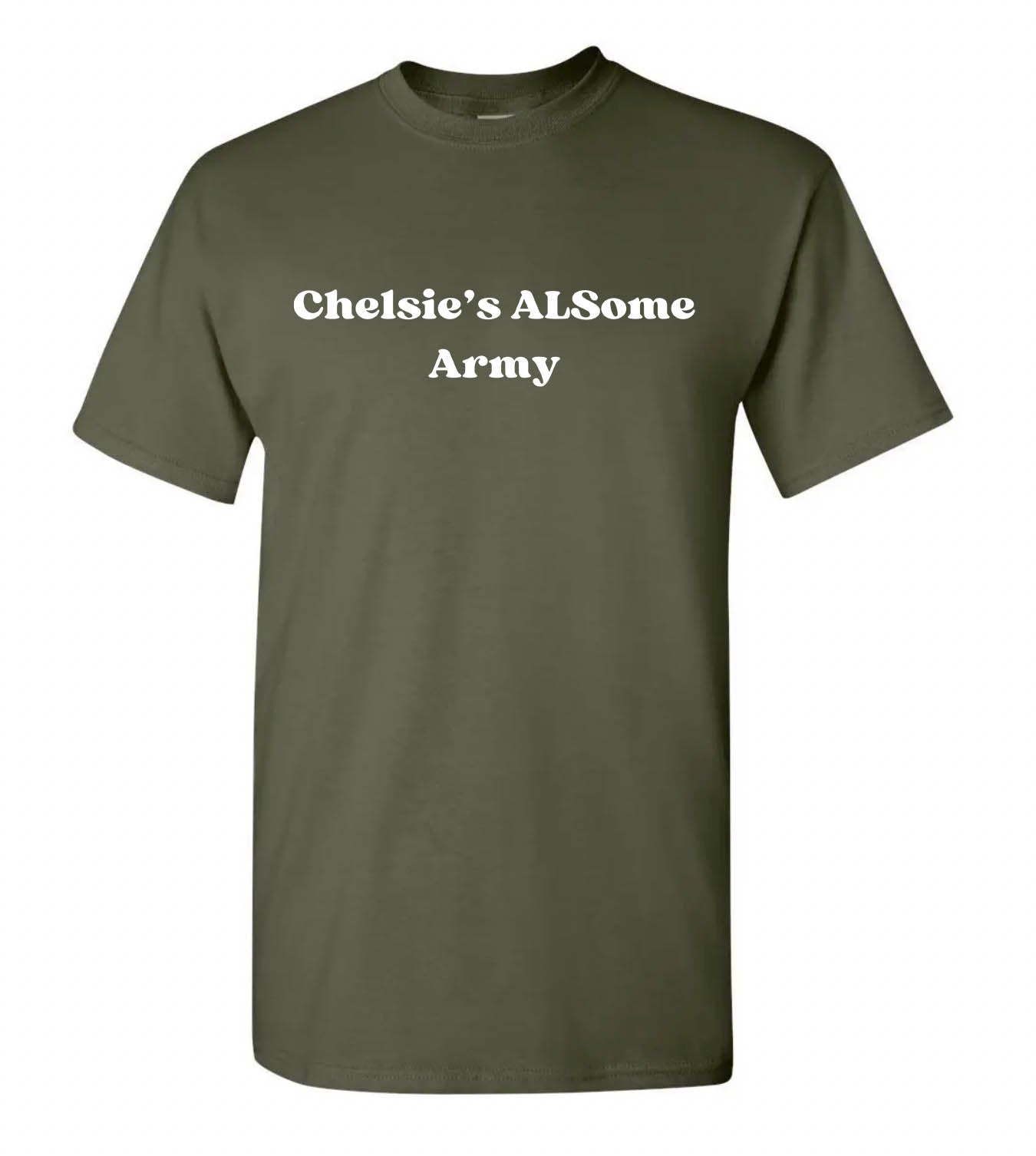 Chelsie's ALSome Army Tee