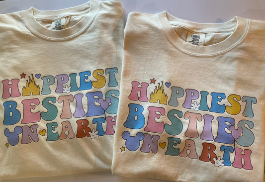 Happiest Besties on Earth Tee